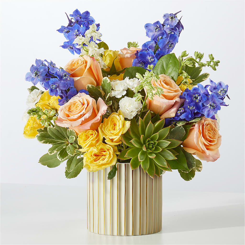 Cobalt Reverie Bouquet – Colonial Floral Fascinations, Georgetown SC