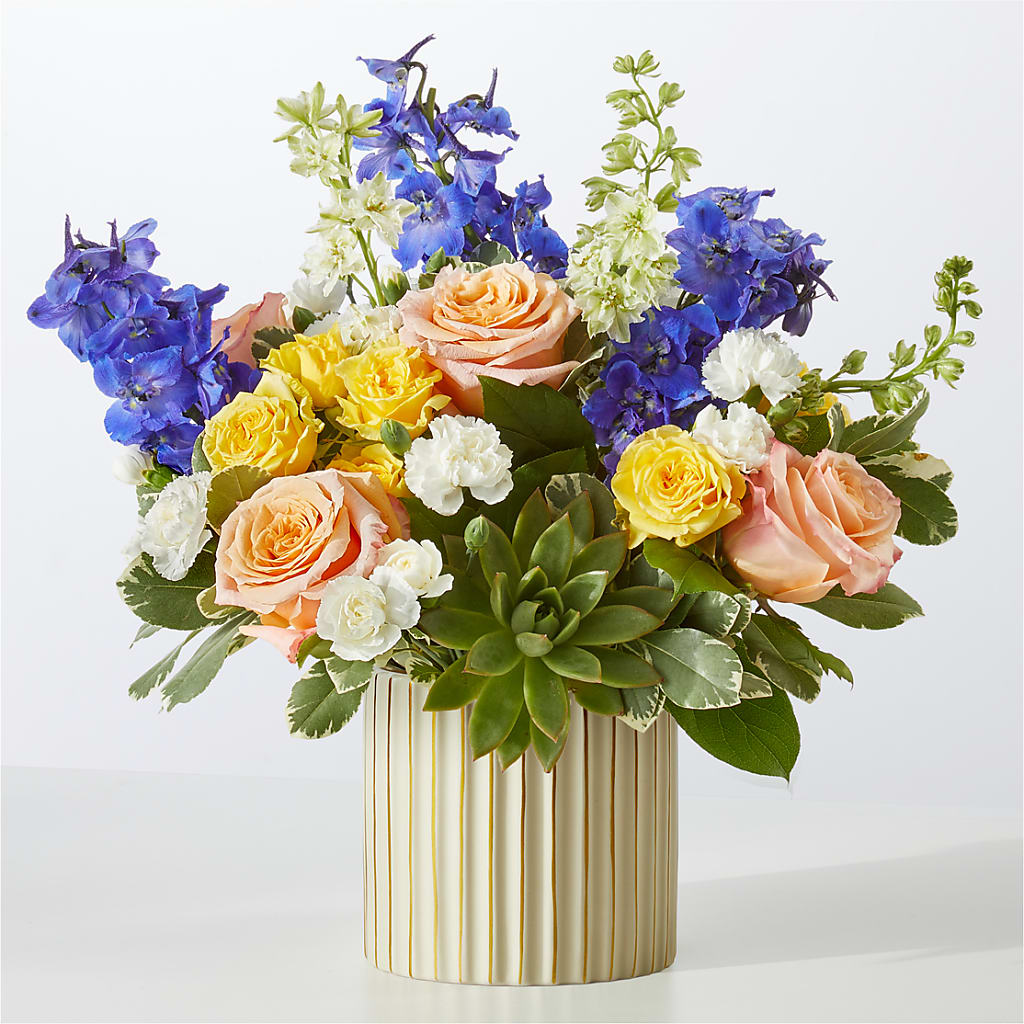 Cobalt Reverie Bouquet – Colonial Floral Fascinations, Georgetown SC