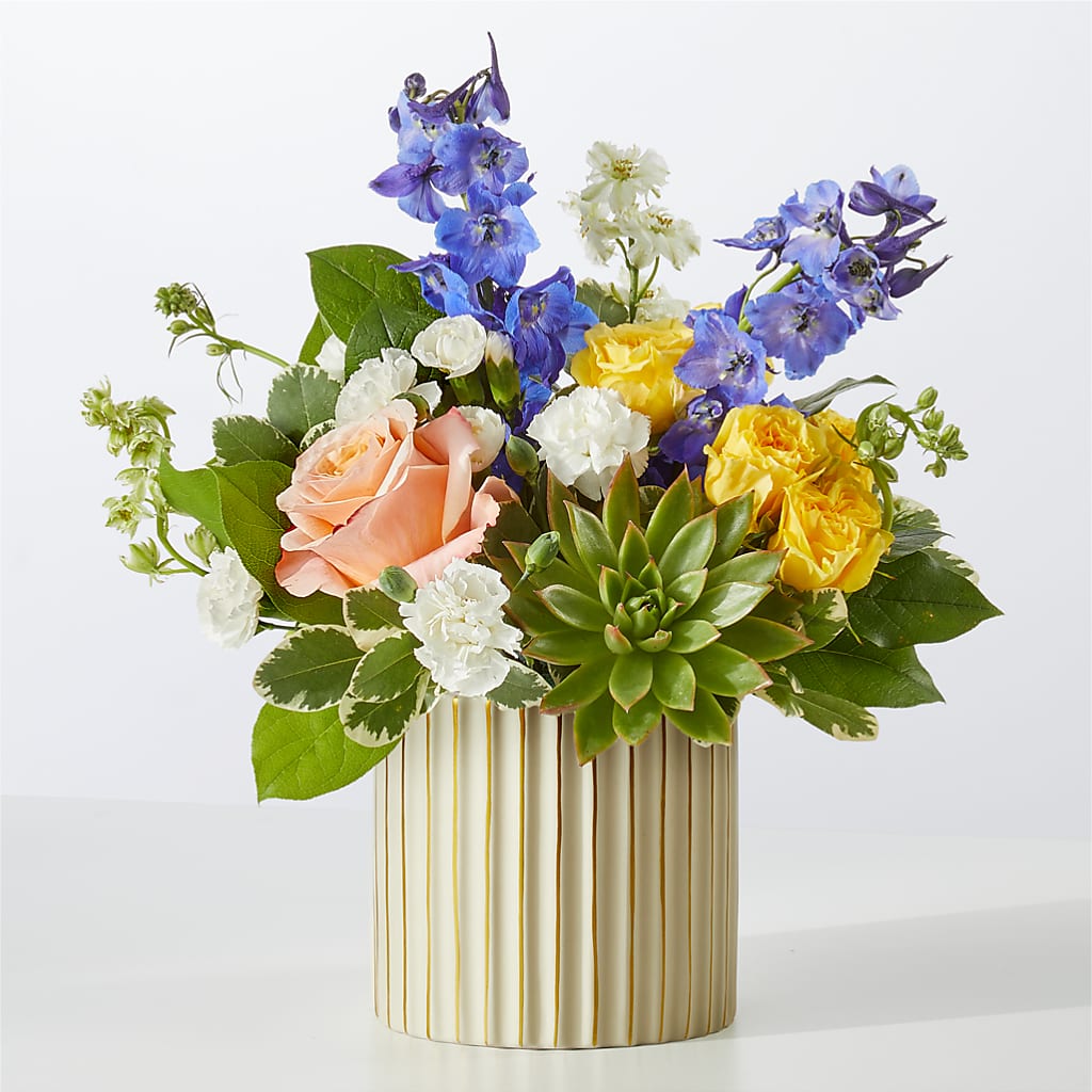 Cobalt Reverie Bouquet – Colonial Floral Fascinations, Georgetown SC