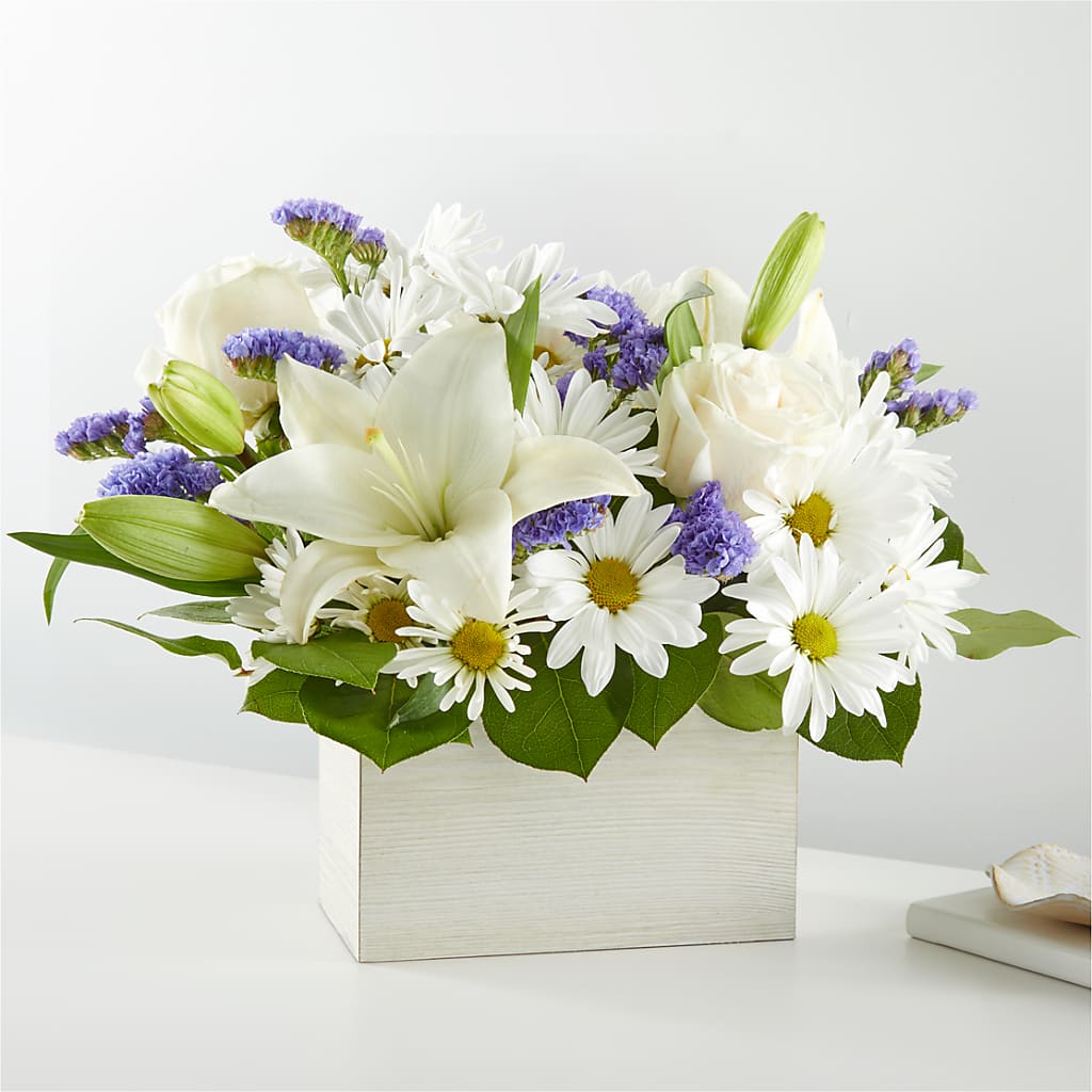 Beyond Blue Box Bouquet – Colonial Floral Fascinations, Georgetown SC