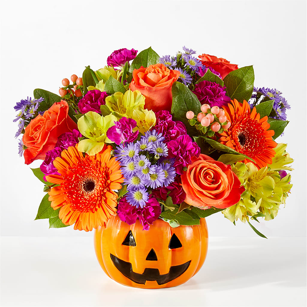 Tricks & Treats Pumpkin – Colonial Floral Fascinations, Georgetown SC