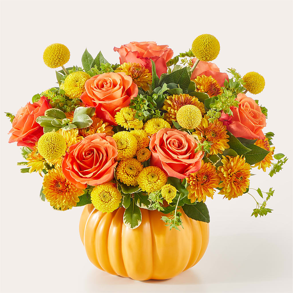 Gourdgeous Pumpkin – Colonial Floral Fascinations, Georgetown SC