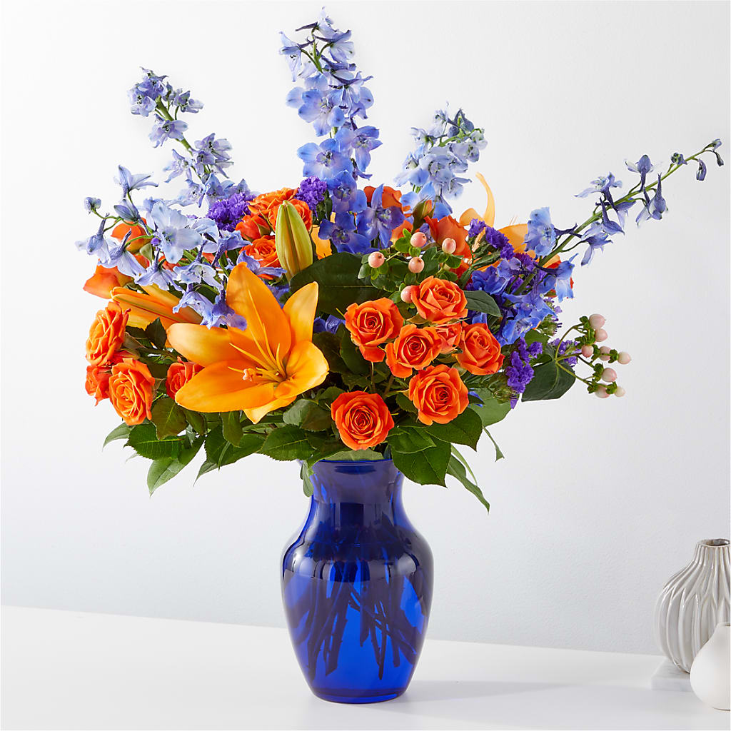 Radiant Citrus Bouquet – Colonial Floral Fascinations, Georgetown SC
