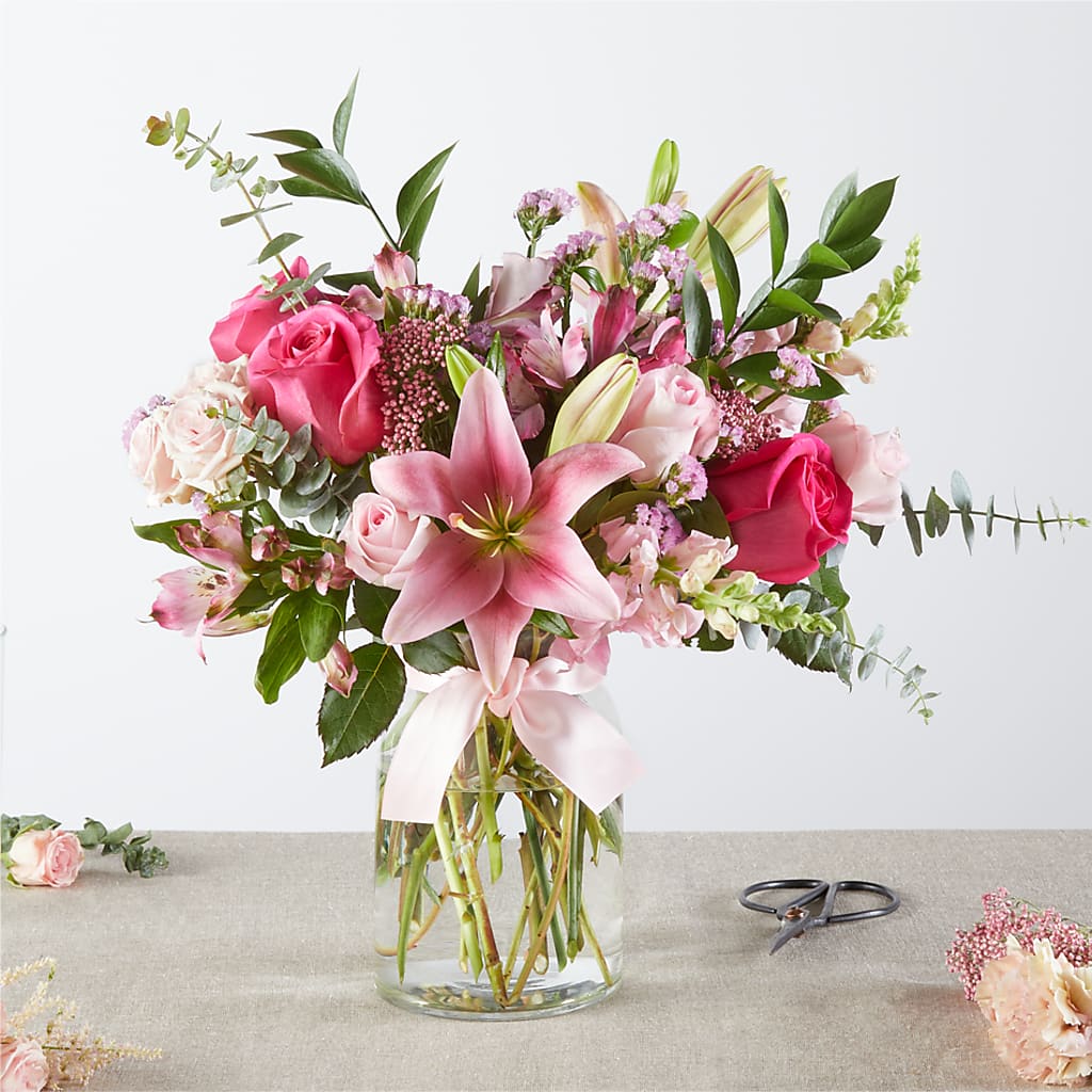 Pink Ribbon - A Florist Original – Colonial Floral Fascinations, Georgetown SC