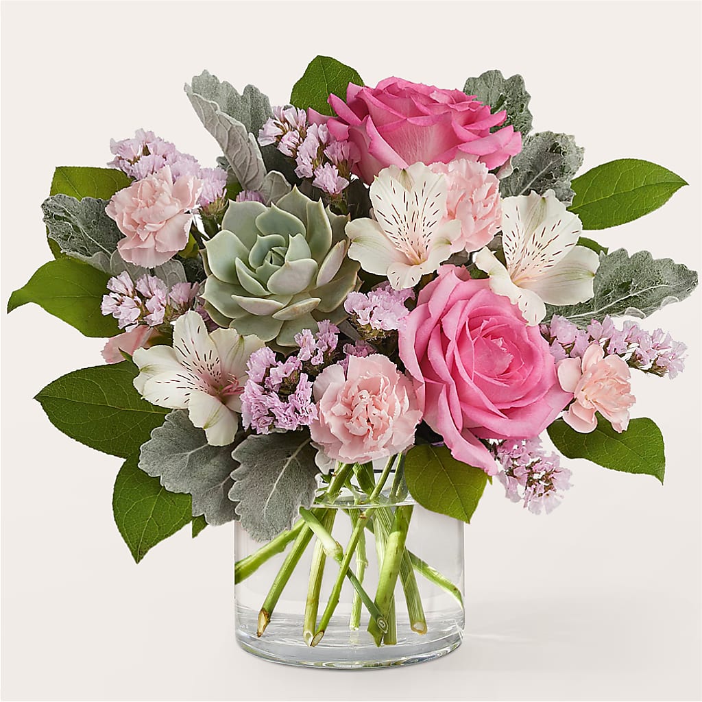 Dusty Rose Bouquet – Colonial Floral Fascinations, Georgetown SC