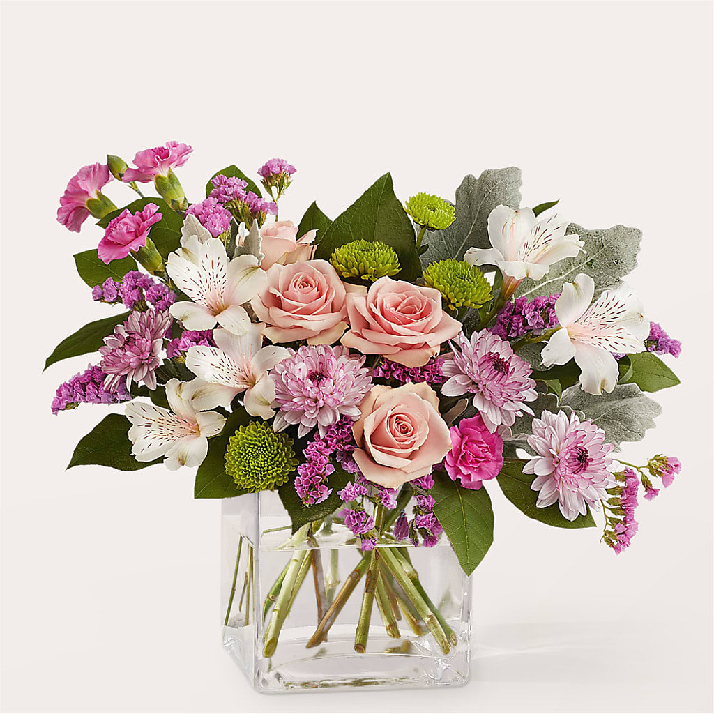 Pink Suede Bouquet – Colonial Floral Fascinations, Georgetown SC