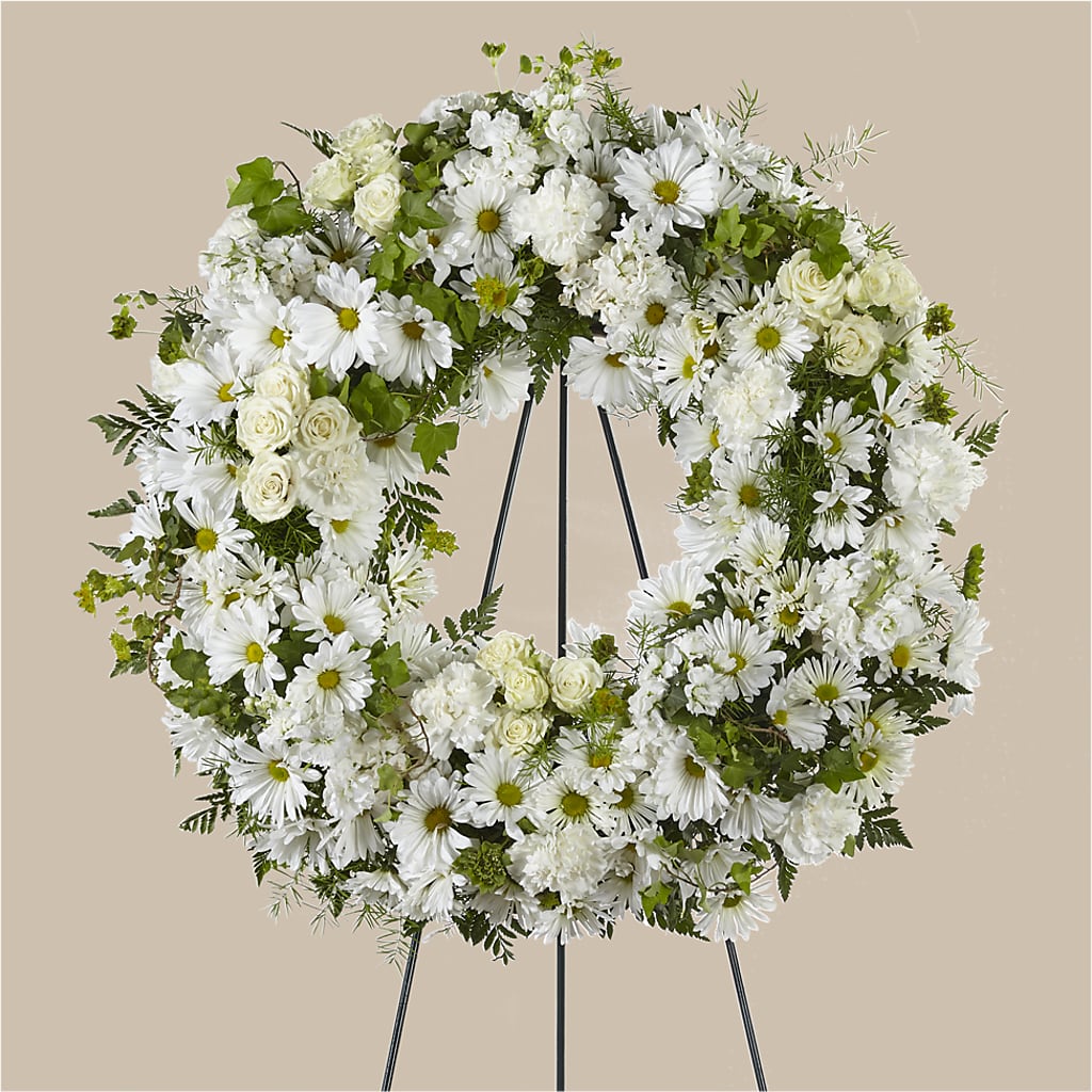 Faithful Wishes Wreath – Colonial Floral Fascinations, Georgetown SC