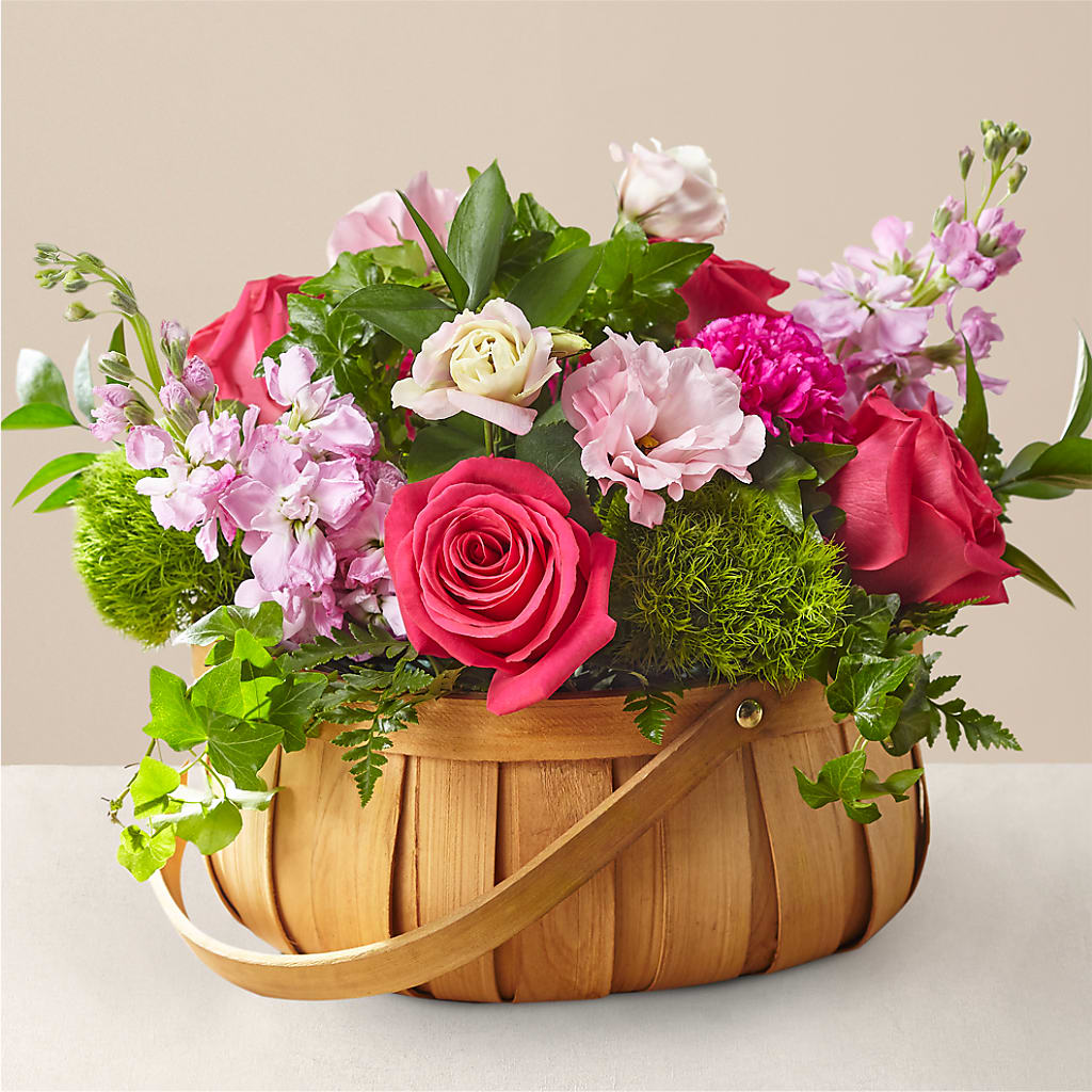 Radiance in Bloom Basket – Colonial Floral Fascinations, Georgetown SC