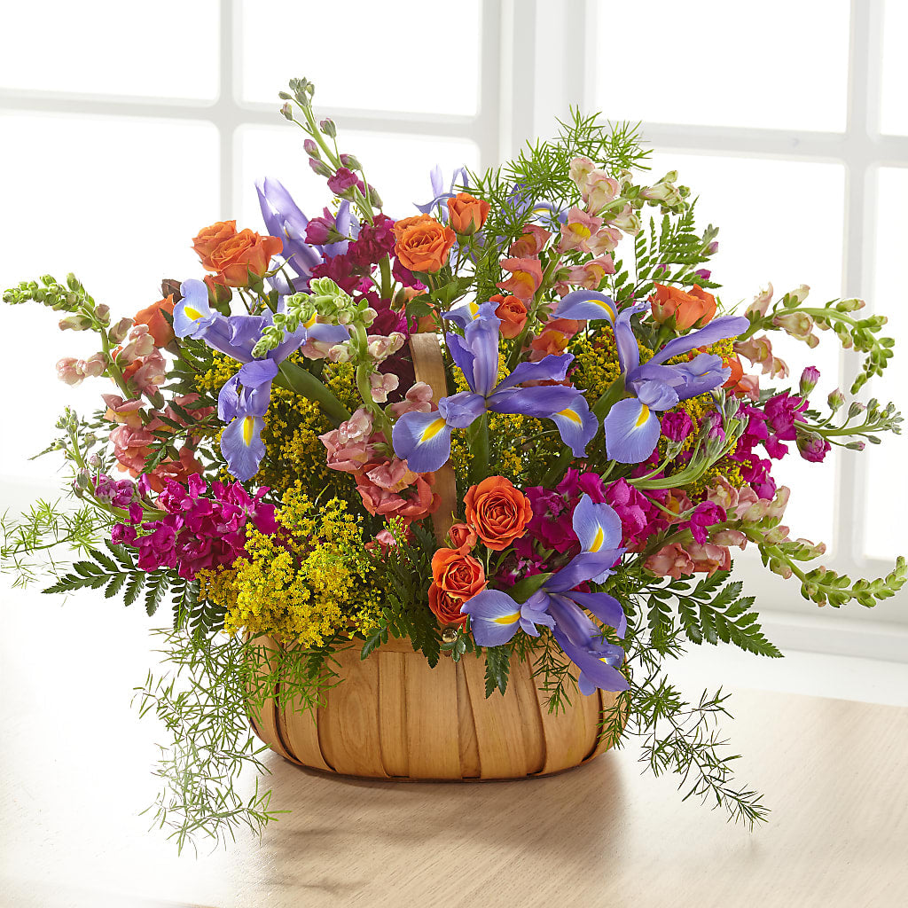 Garden of Life Basket – Colonial Floral Fascinations, Georgetown SC