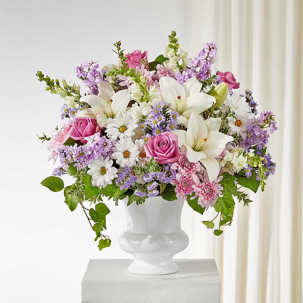 Remarkable Life Urn Arrangement – Colonial Floral Fascinations, Georgetown SC