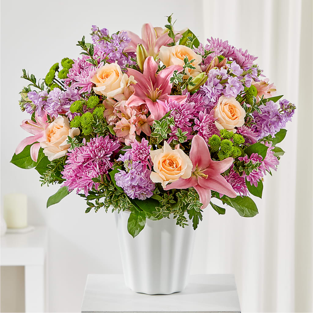 Supportive Embrace Tabletop Basket – Colonial Floral Fascinations, Georgetown SC