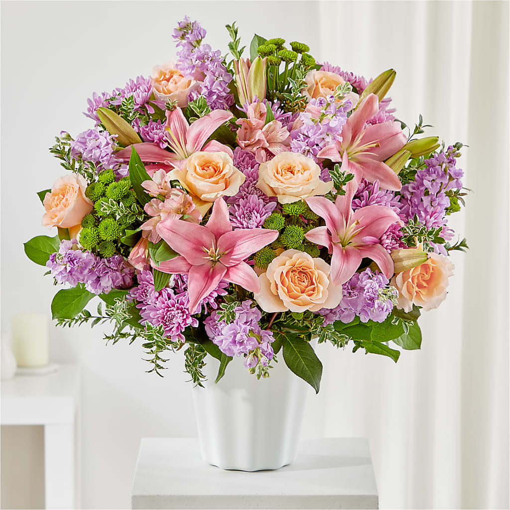 Supportive Embrace Tabletop Basket – Colonial Floral Fascinations, Georgetown SC