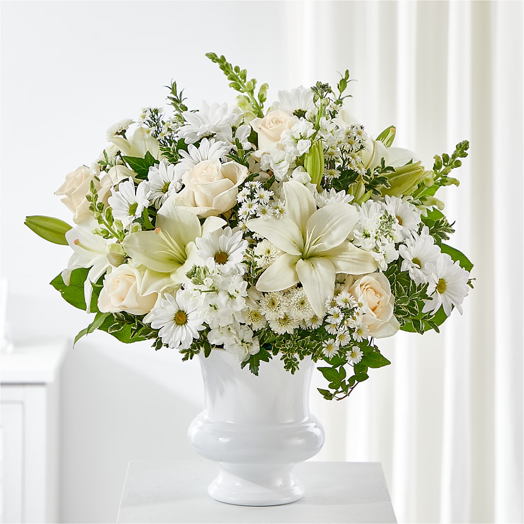 Uplifting Urn Arrangement – Colonial Floral Fascinations, Georgetown SC