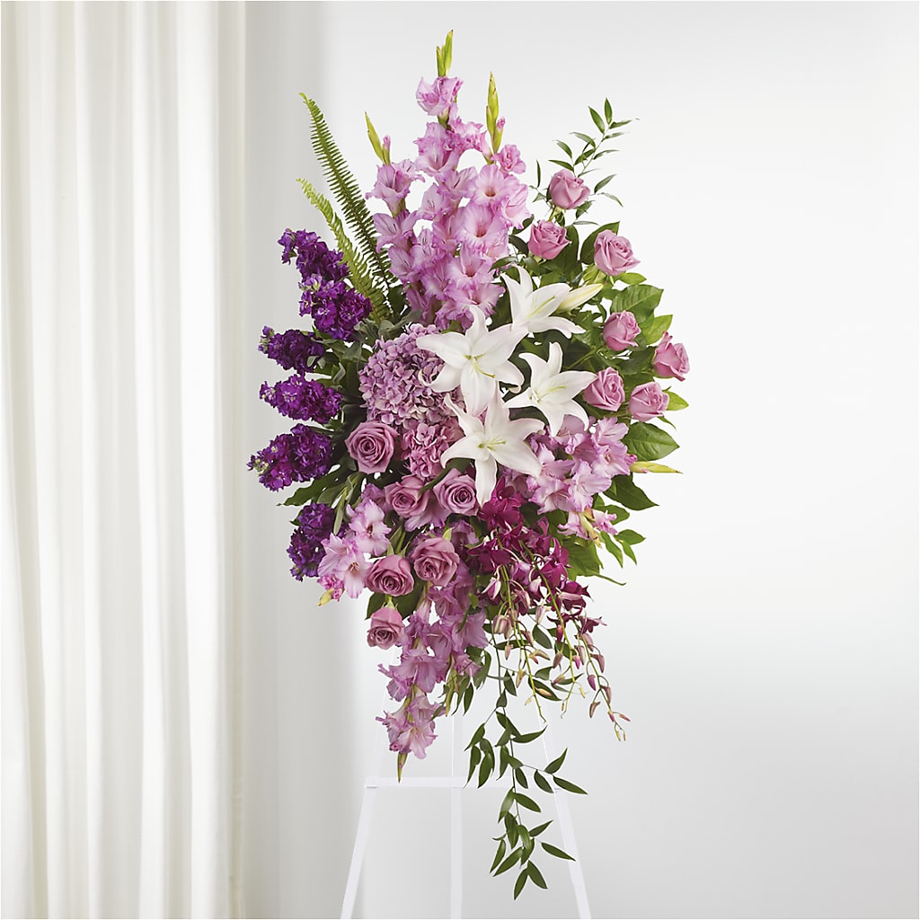 Never Alone Standing Spray – Colonial Floral Fascinations, Georgetown SC