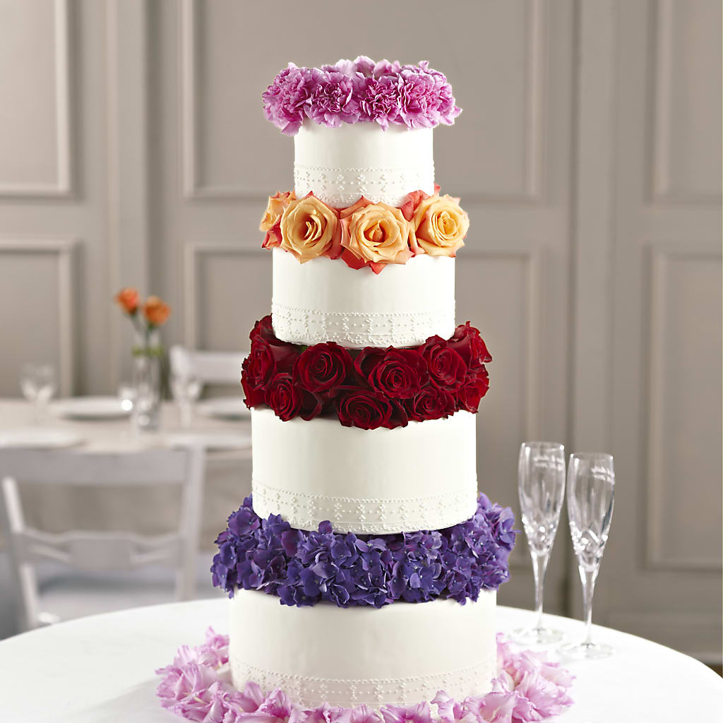 Infinite Love Cake Décor – Colonial Floral Fascinations, Georgetown SC