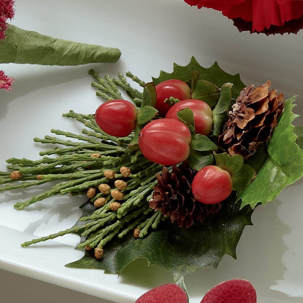 Red Berry Boutonniere – Colonial Floral Fascinations, Georgetown SC