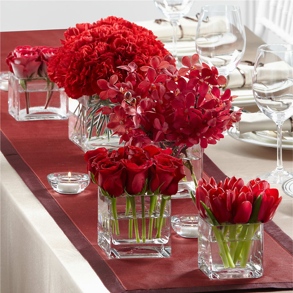 Modern Grace Centerpiece – Colonial Floral Fascinations, Georgetown SC