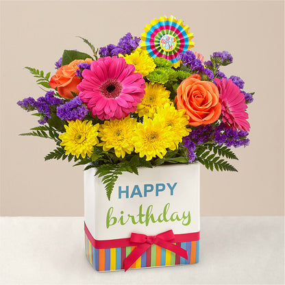 Birthday Brights Bouquet –  Colonial Floral Fascinations, Georgetown SC