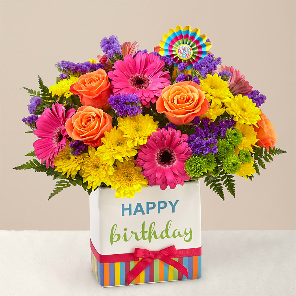 Birthday Brights Bouquet –  Colonial Floral Fascinations, Georgetown SC