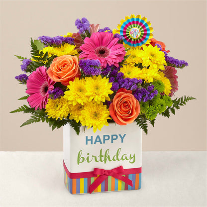 Birthday Brights Bouquet –  Colonial Floral Fascinations, Georgetown SC