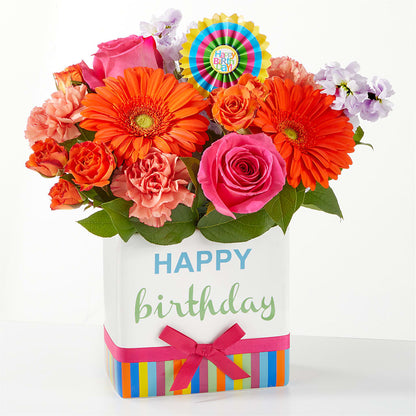 Birthday Surprise Bouquet –  Colonial Floral Fascinations, Georgetown SC