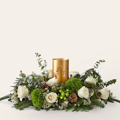 Chestnuts Roasting Centerpiece –  Colonial Floral Fascinations, Georgetown SC
