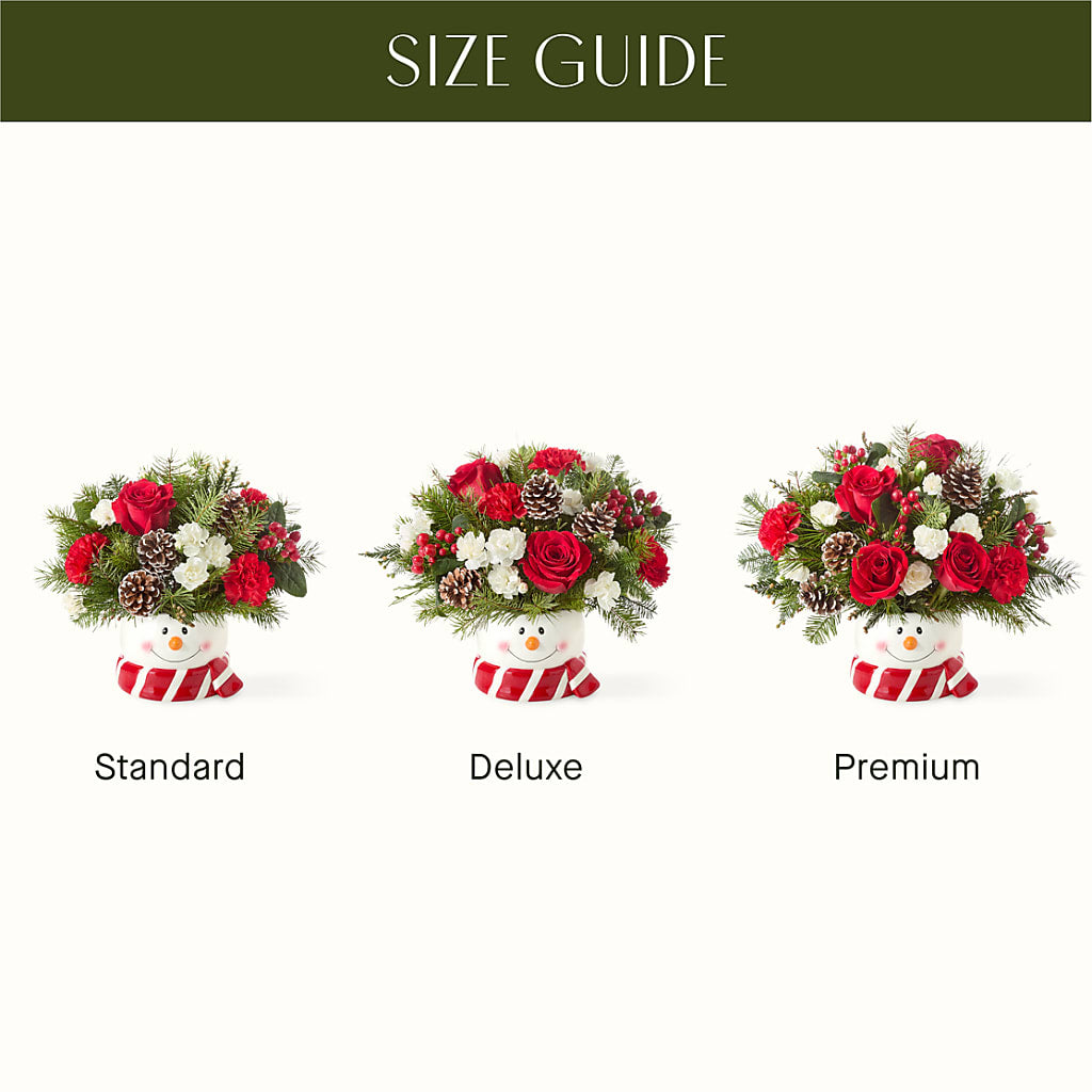 Jolly Snowman Bouquet –  Colonial Floral Fascinations, Georgetown SC