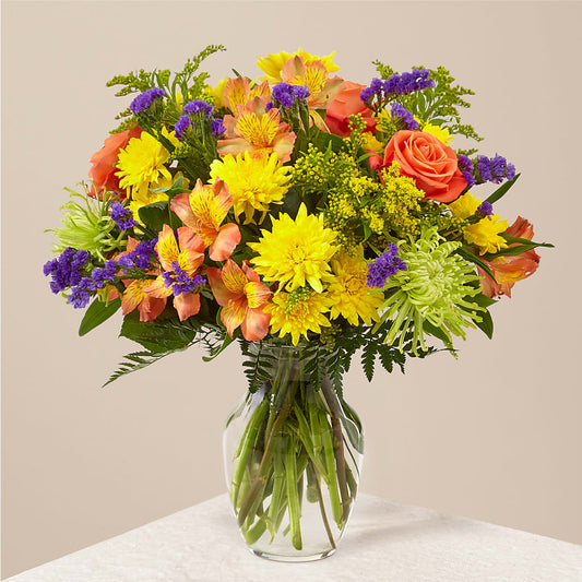 Marmalade Skies Bouquet –  Colonial Floral Fascinations, Georgetown SC