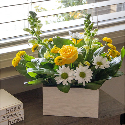 Sun Salutation Box Bouquet –  Colonial Floral Fascinations, Georgetown SC