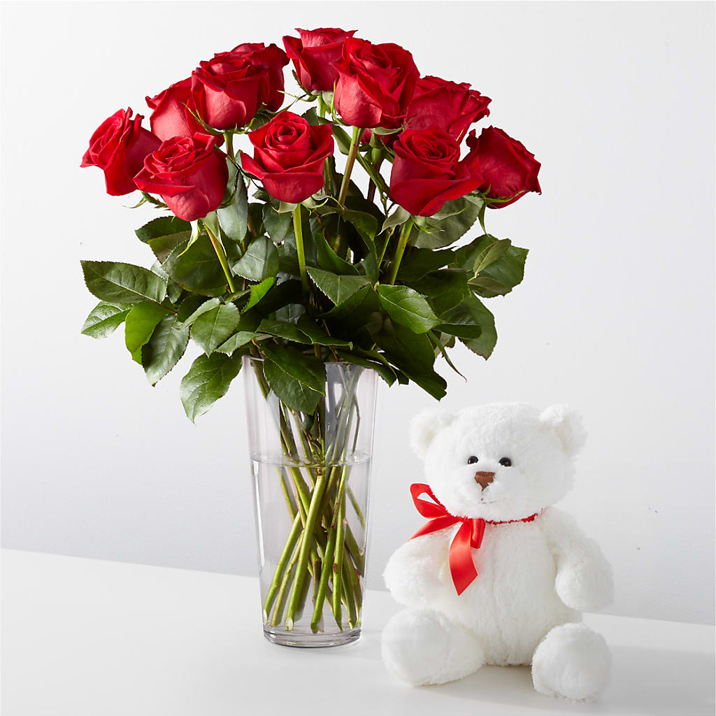 Romantic Long Stem Red Rose Bouquet Bundles –  Colonial Floral Fascinations, Georgetown SC