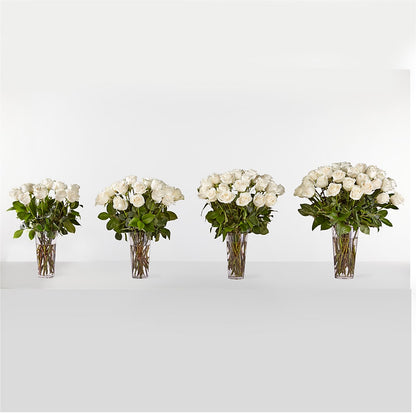 Long Stem White Rose Bouquet –  Colonial Floral Fascinations, Georgetown SC