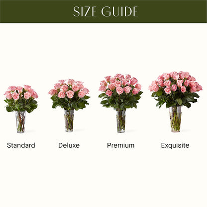 Long Stem Pink Rose Bouquet –  Colonial Floral Fascinations, Georgetown SC
