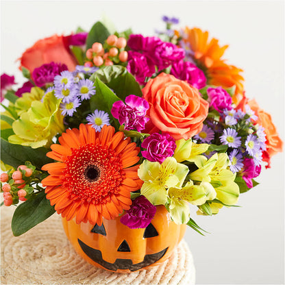 Tricks & Treats Pumpkin –  Colonial Floral Fascinations, Georgetown SC
