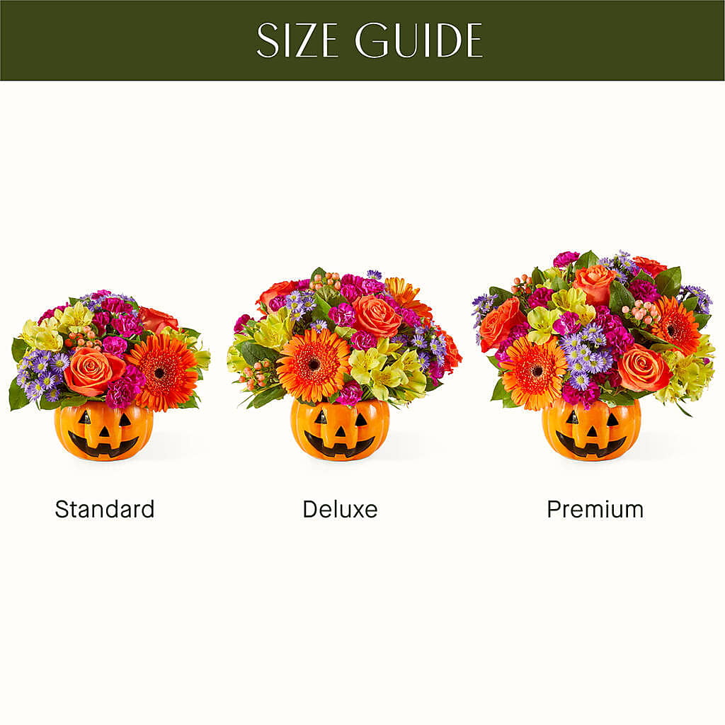 Tricks & Treats Pumpkin –  Colonial Floral Fascinations, Georgetown SC