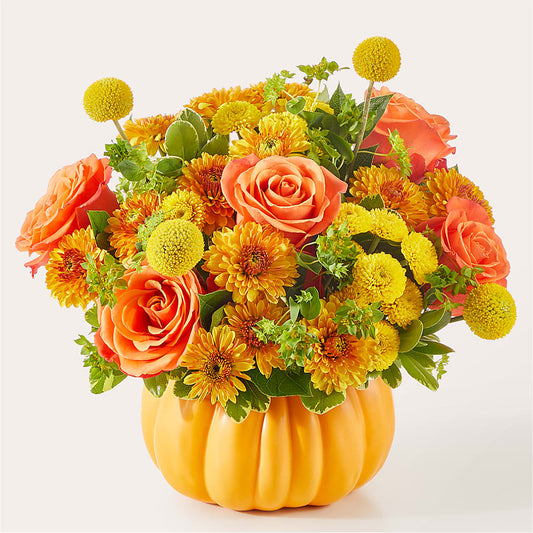 Gourdgeous Pumpkin –  Colonial Floral Fascinations, Georgetown SC
