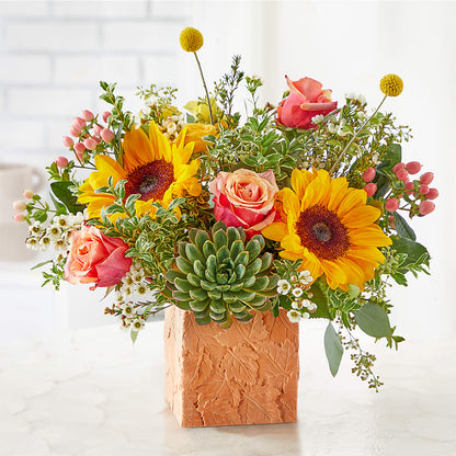 Sunflower Season Bouquet –  Colonial Floral Fascinations, Georgetown SC