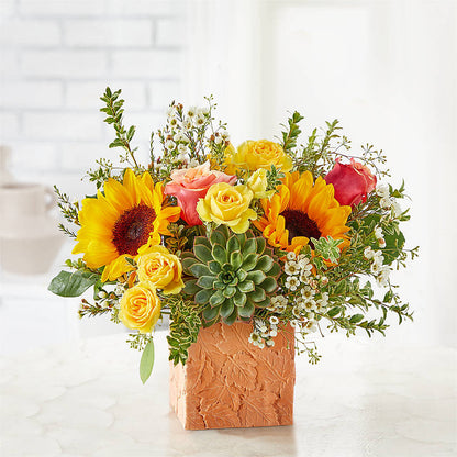 Sunflower Season Bouquet –  Colonial Floral Fascinations, Georgetown SC