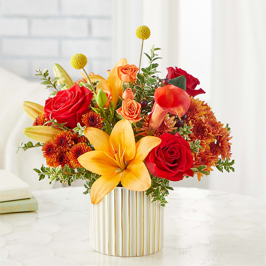 Scarlet Skies Bouquet –  Colonial Floral Fascinations, Georgetown SC