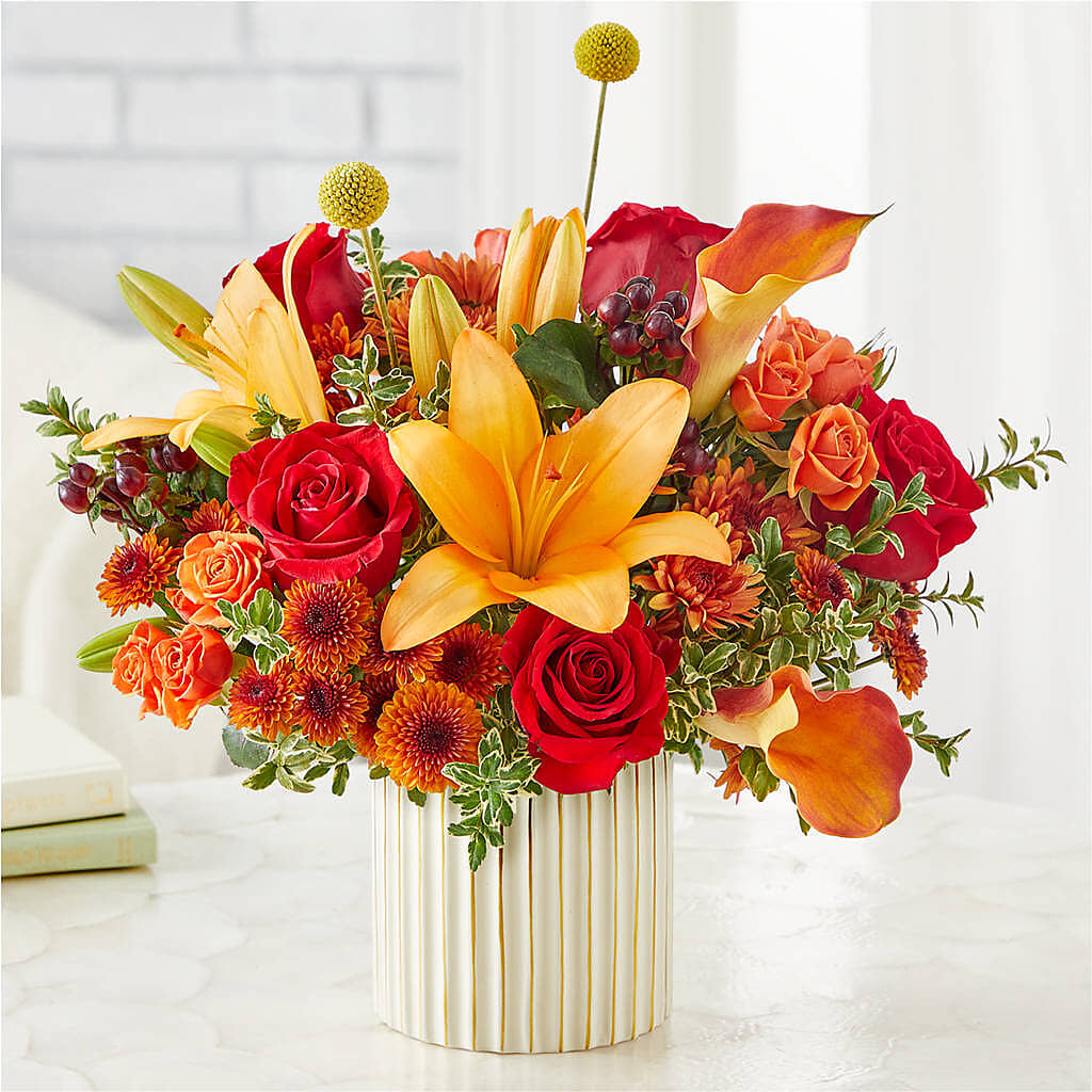 Scarlet Skies Bouquet –  Colonial Floral Fascinations, Georgetown SC