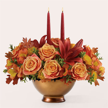 Harvest Table Centerpiece –  Colonial Floral Fascinations, Georgetown SC