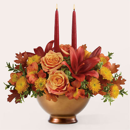 Harvest Table Centerpiece –  Colonial Floral Fascinations, Georgetown SC
