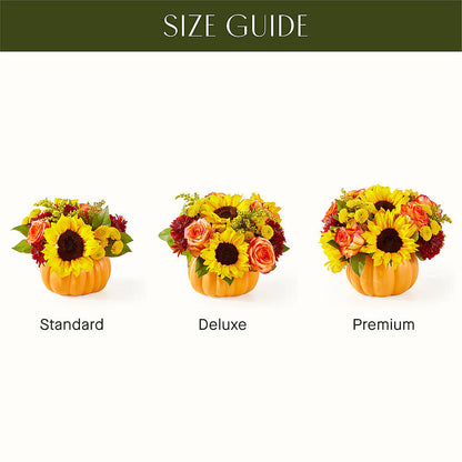 Golden Gourd Pumpkin Bouquet –  Colonial Floral Fascinations, Georgetown SC