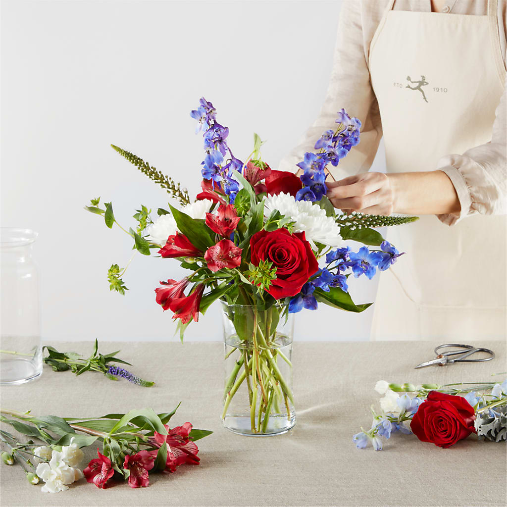 Star Spangled - A Florist Original –  Colonial Floral Fascinations, Georgetown SC