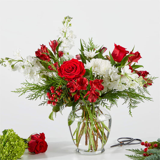 Merry Moment Bouquet – A Florist Original –  Colonial Floral Fascinations, Georgetown SC