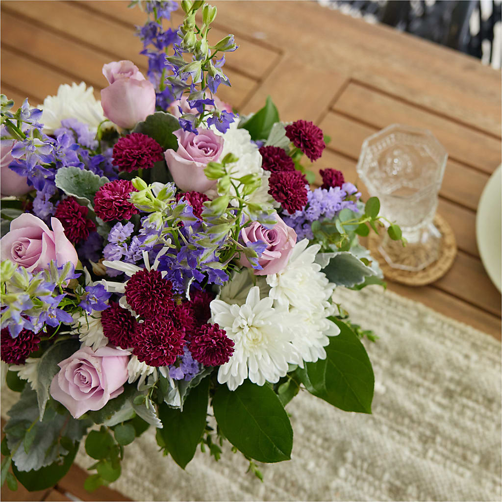 Violet Frost Bouquet –  Colonial Floral Fascinations, Georgetown SC