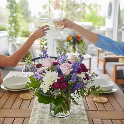 Violet Frost Bouquet –  Colonial Floral Fascinations, Georgetown SC