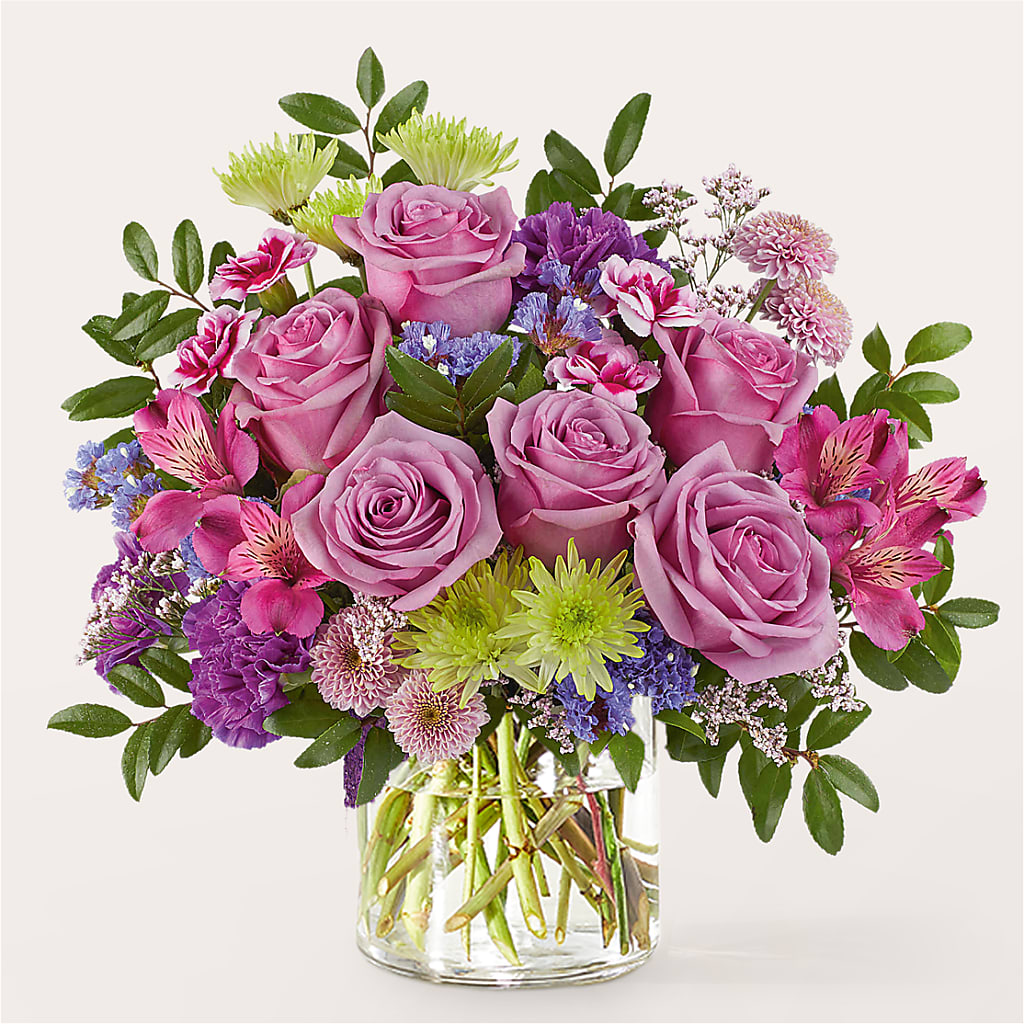 Glass Half Full Bouquet –  Colonial Floral Fascinations, Georgetown SC