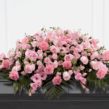 Garden of Comfort Casket Spray (Standard) –  Colonial Floral Fascinations, Georgetown SC
