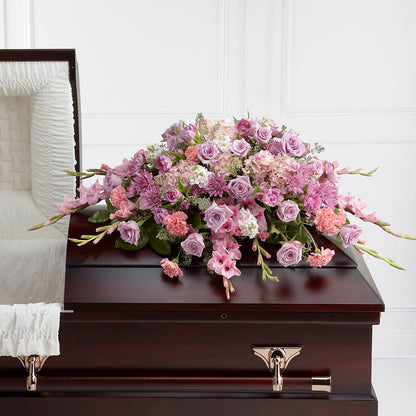 Immorata Casket Spray –  Colonial Floral Fascinations, Georgetown SC