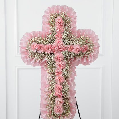 Angel's Cross Easel –  Colonial Floral Fascinations, Georgetown SC